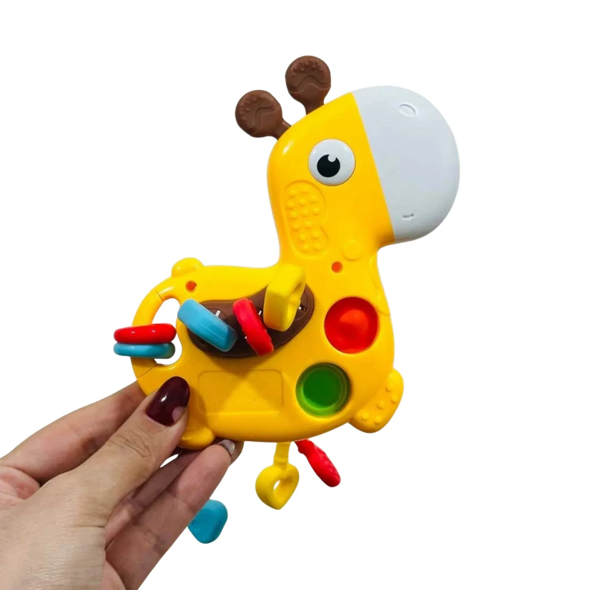 Juguete Sonajero Sensorial Montessori