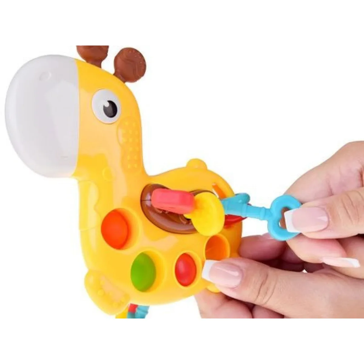 Juguete Sonajero Sensorial Montessori