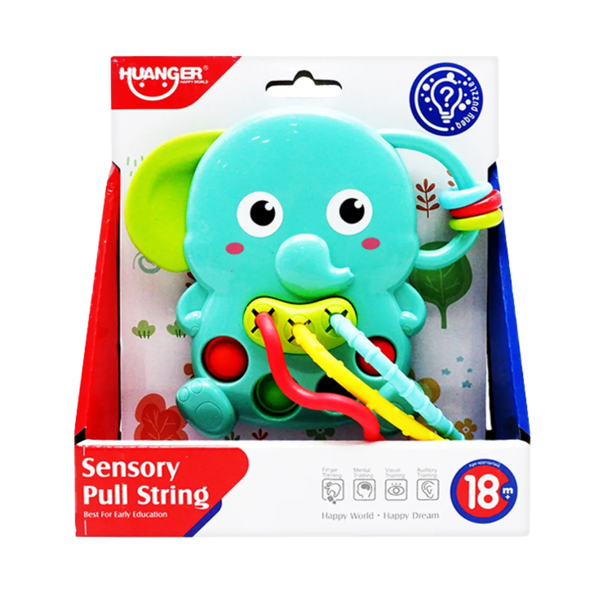 Juguete Sonajero Sensorial Montessori