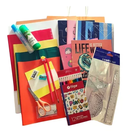 Kit 1 - Articulos Escolares