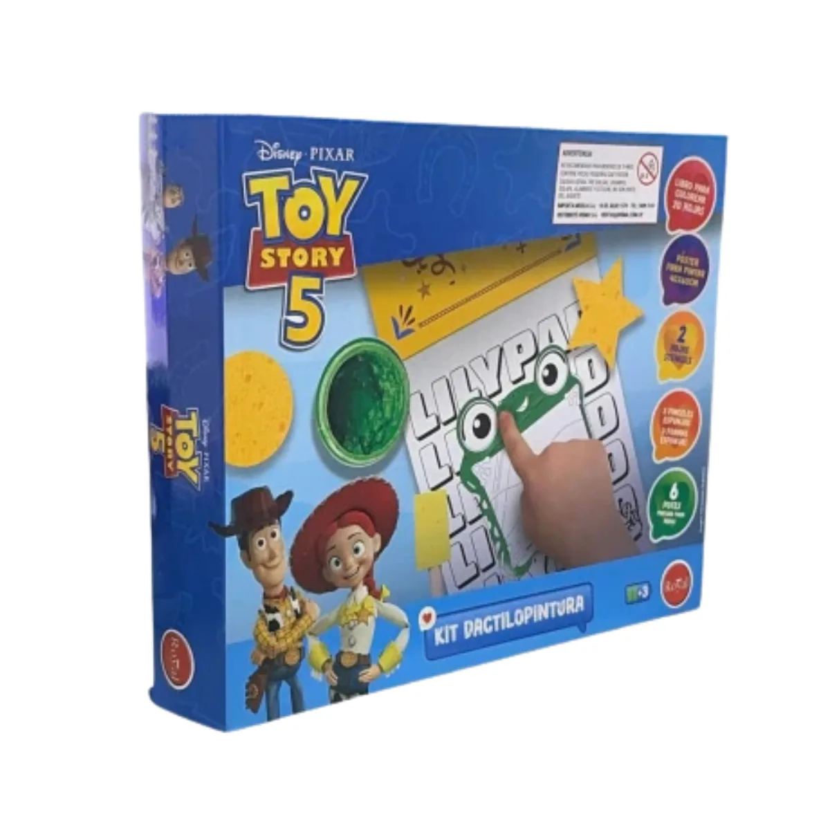 Kit Dactilopintura - Toy Story 5