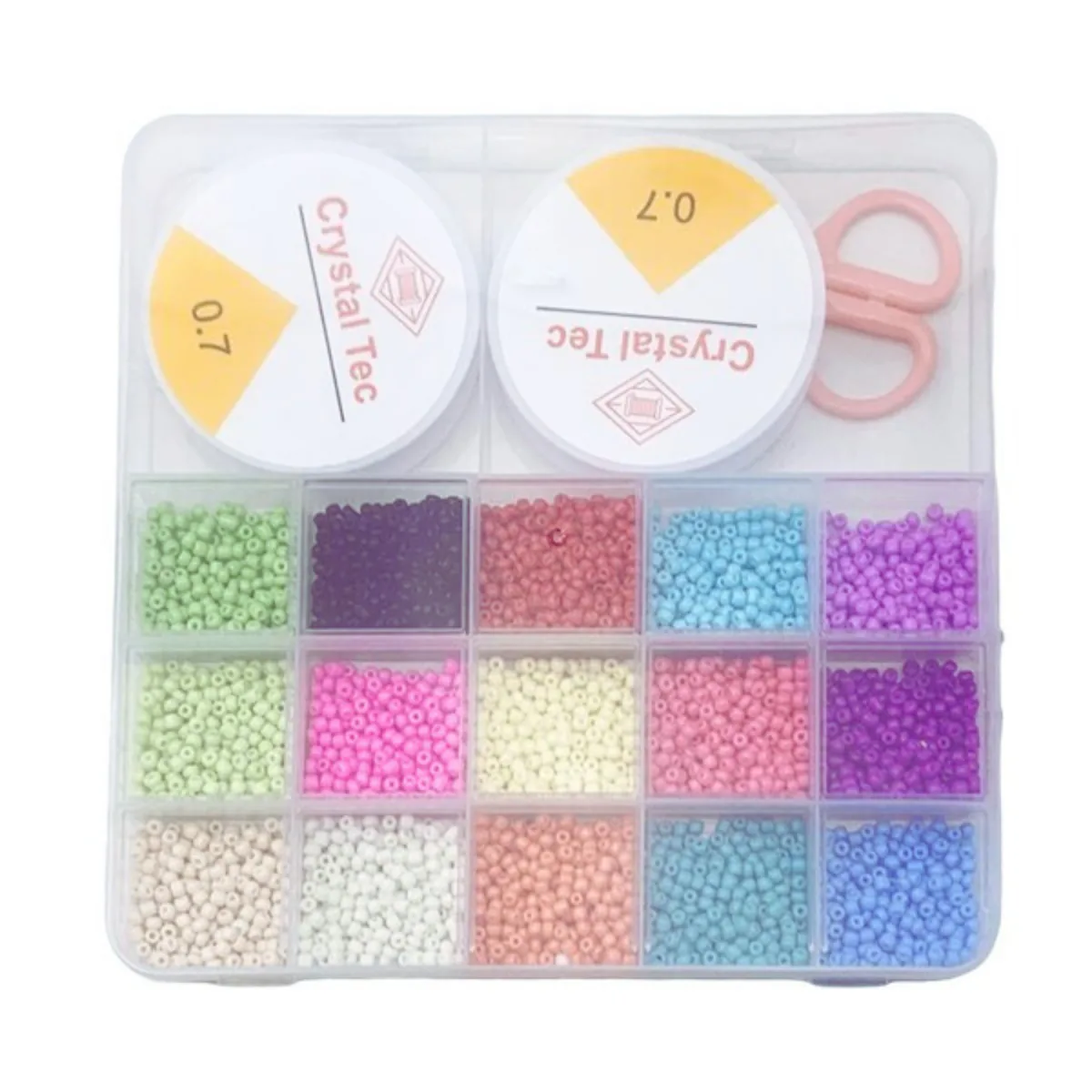 Kit de cuentas pelotitas Pulseras y Collares