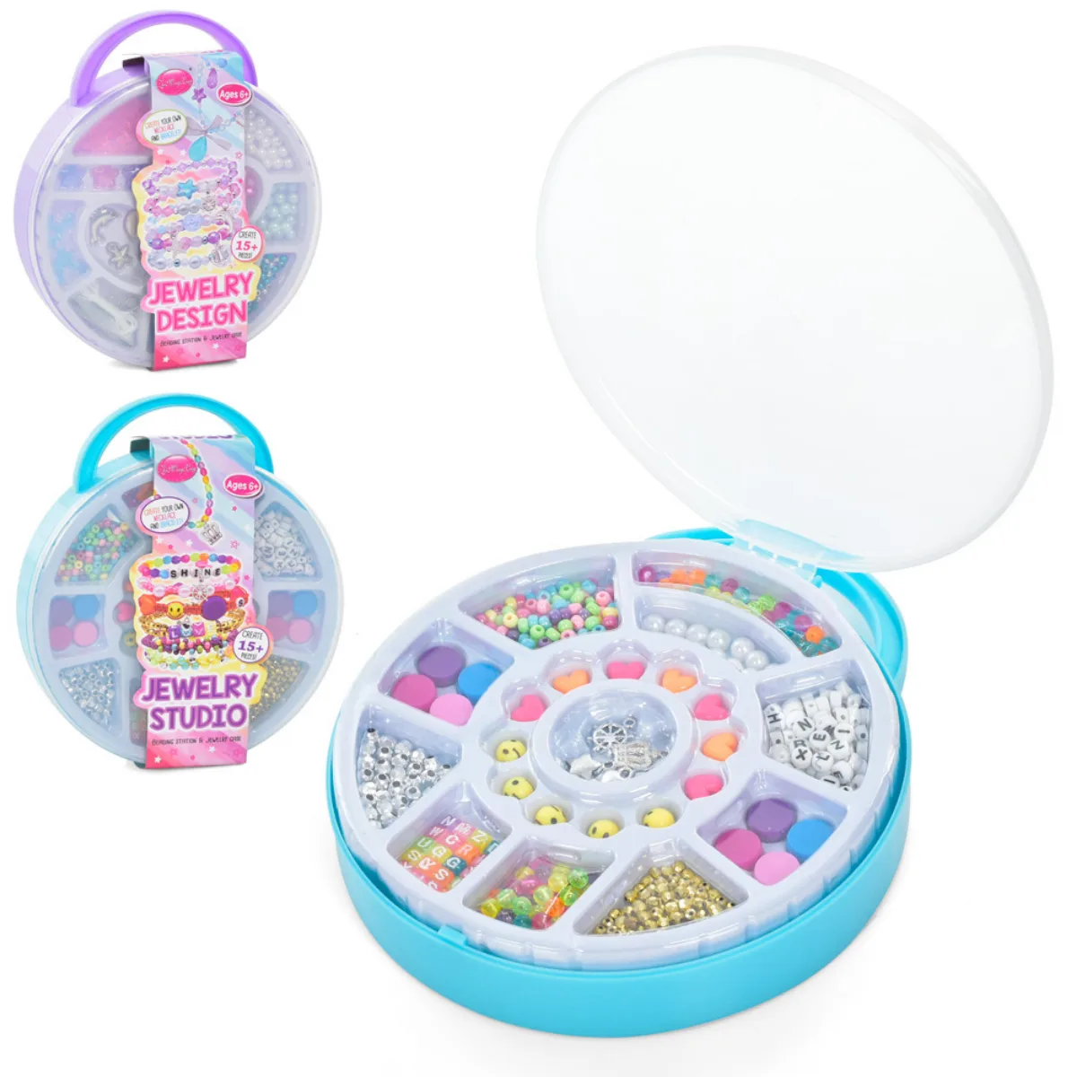 Kit de cuentas Pulseras y Collares +400 piezas 6