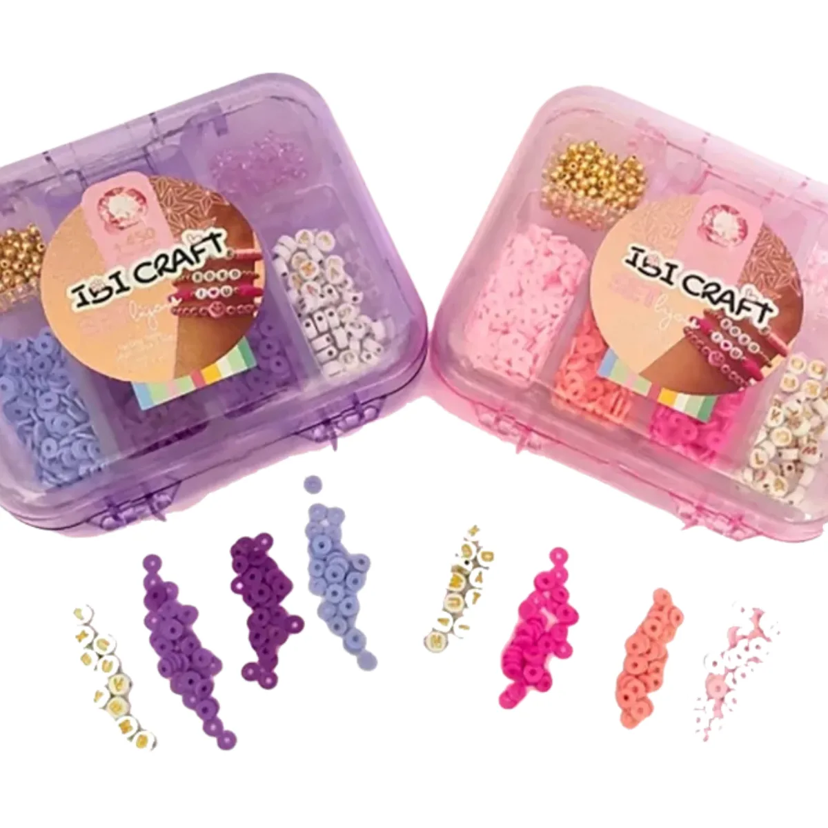 Kit de cuentas Pulseras y Collares 450 piezas - Ibi Craft