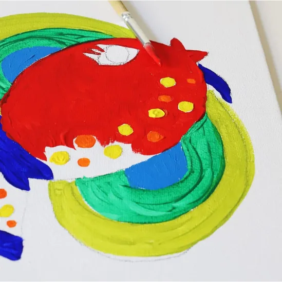 Kit Pintura Acrílica x12 Colores - Primo
