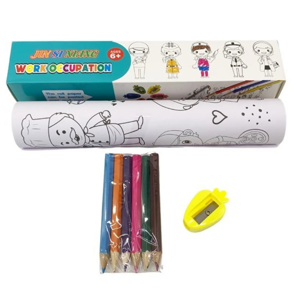 Lamina Rollo de Papel para Colorear