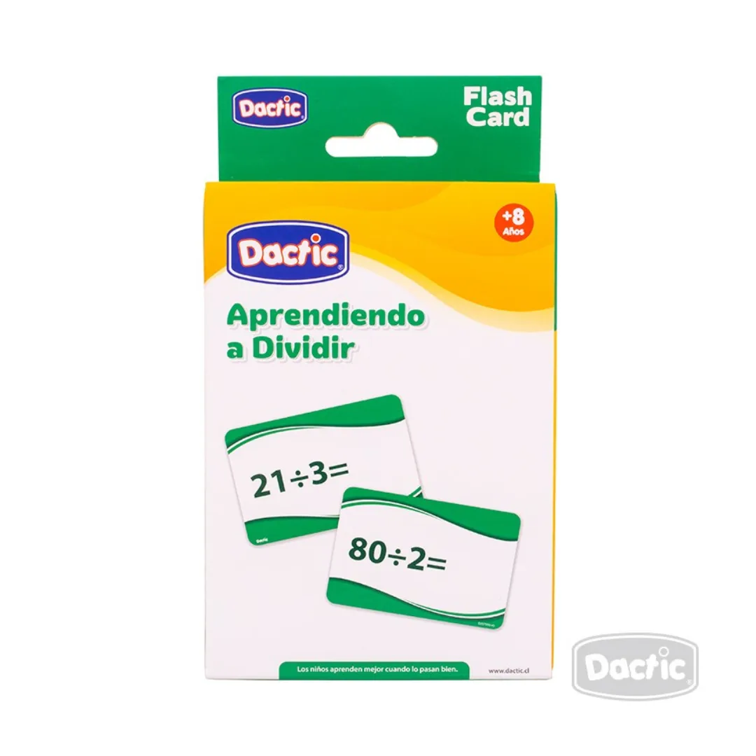 Laminas Aprendiendo a Dividir - Dactic