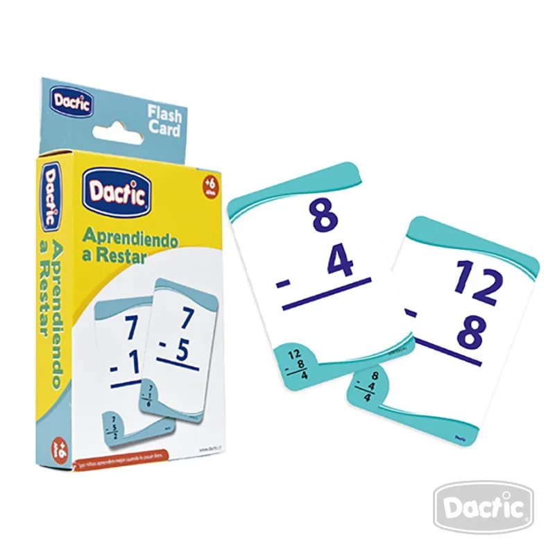 Laminas Aprendiendo a Restar - Dactic