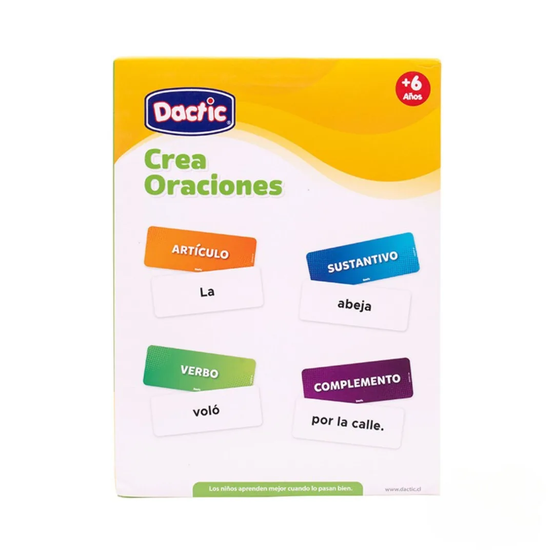 Laminas Crea Oraciones - Dactic