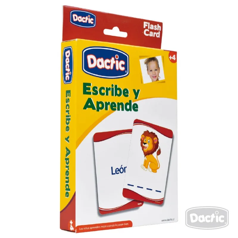 Laminas Escribe Y Aprende - Dactic