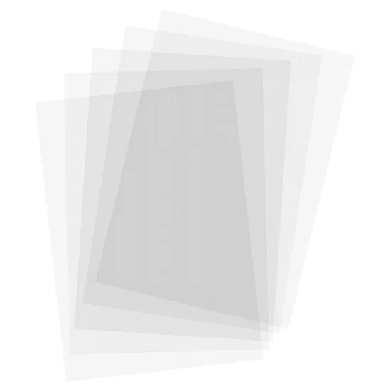 Laminas Transparentes Acetato A4 para Impresora x5