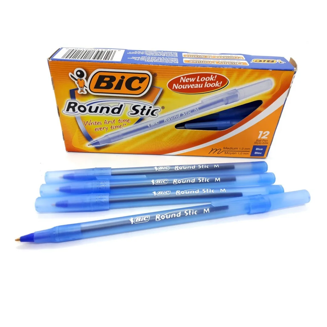 Lapicera azul Round Stic - BIC