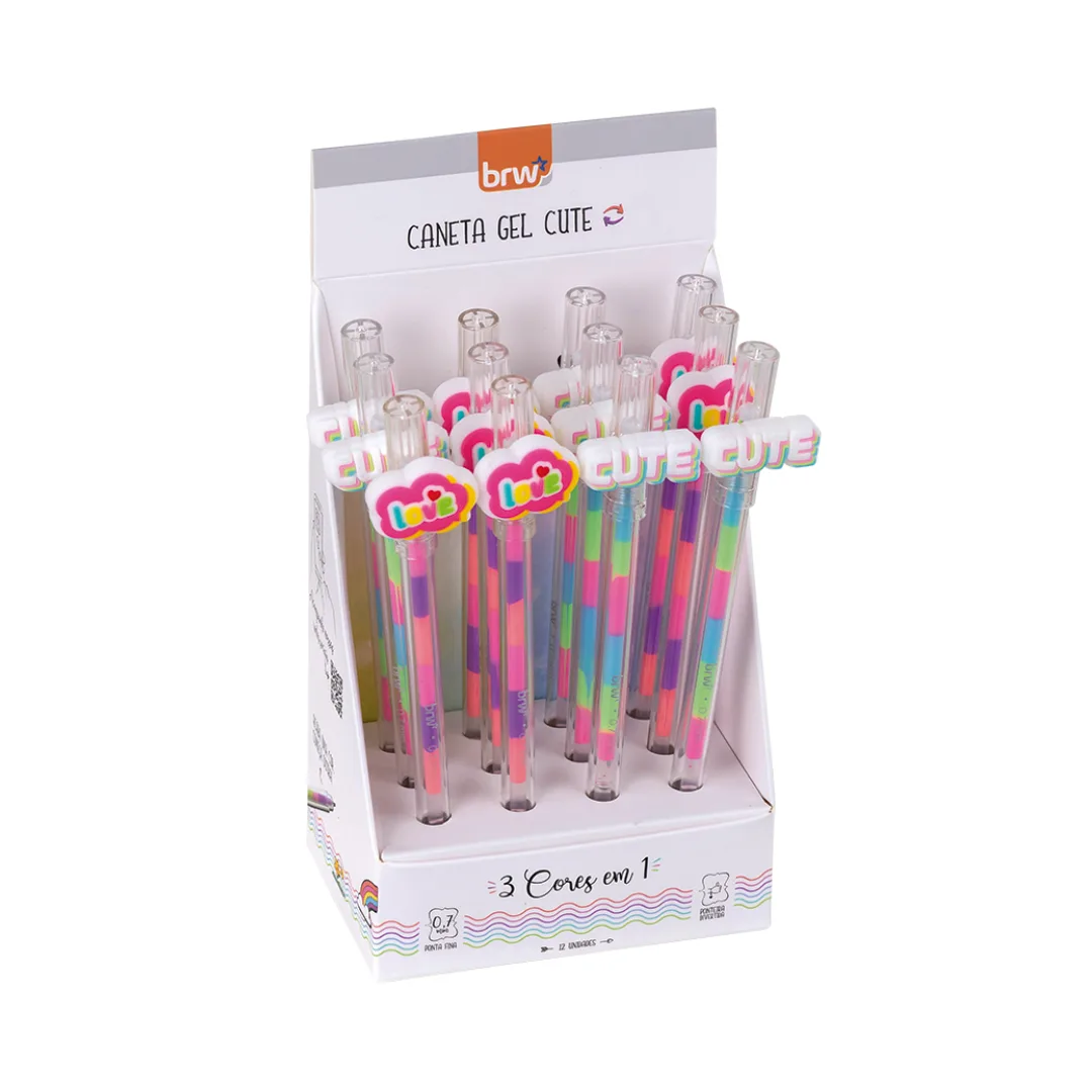 Lapicera de Gel 3 colores - BRW