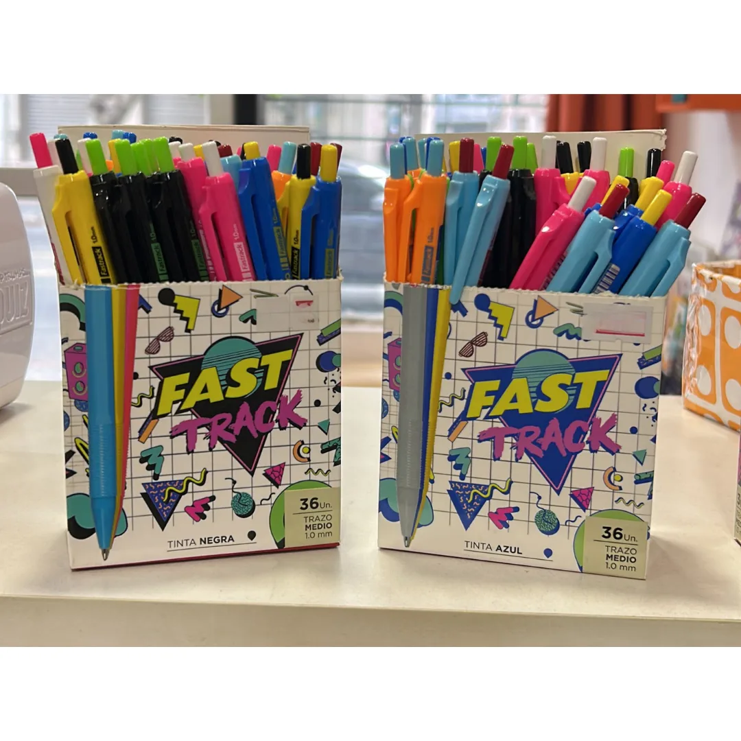 Lapiceras Retractil Fast Track - Filgo