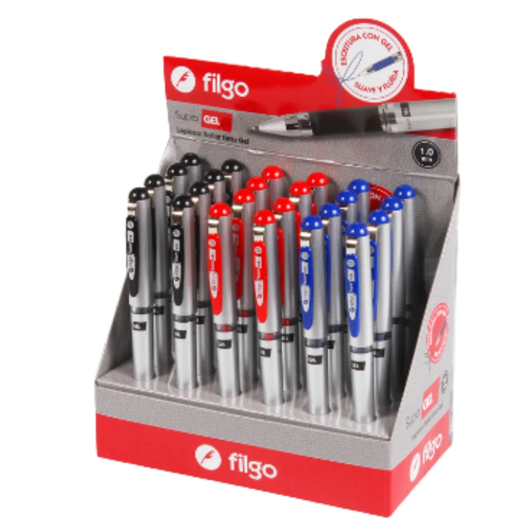 Lapiceras Super Gel - Filgo