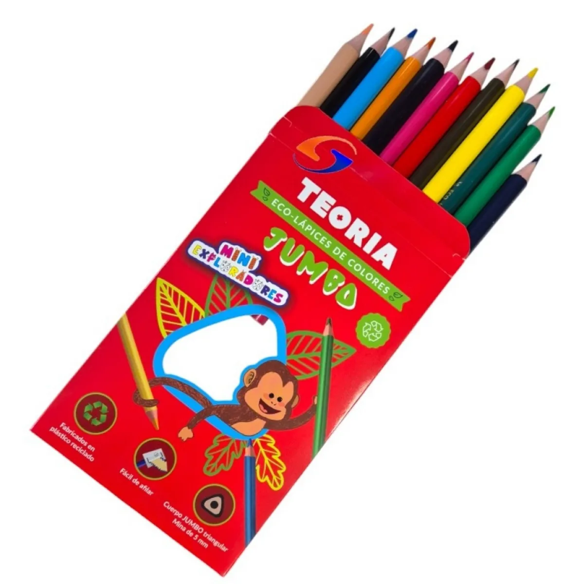 Lapices de Colores Jumbo x12