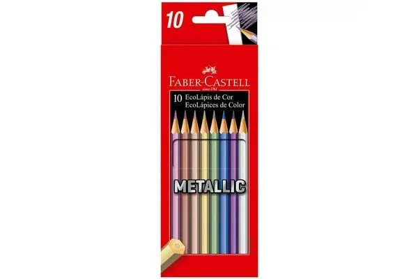 Lapices de Colores Metalizados x10 - Faber Castell