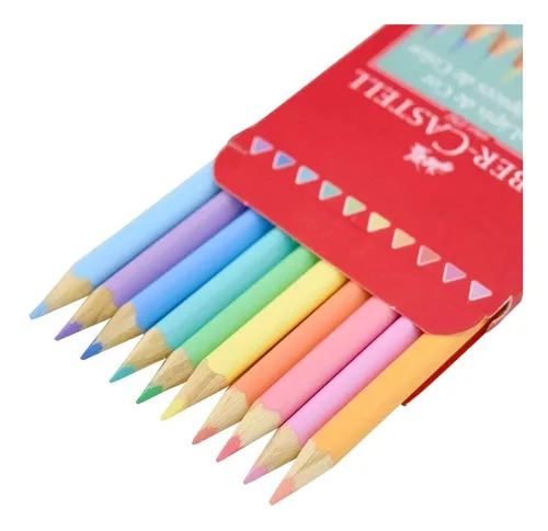 Lapices de Colores Pasteles x10 - Faber Castell