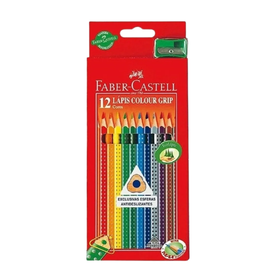 Lapices de Colores Triangulares x12- Faber Castell