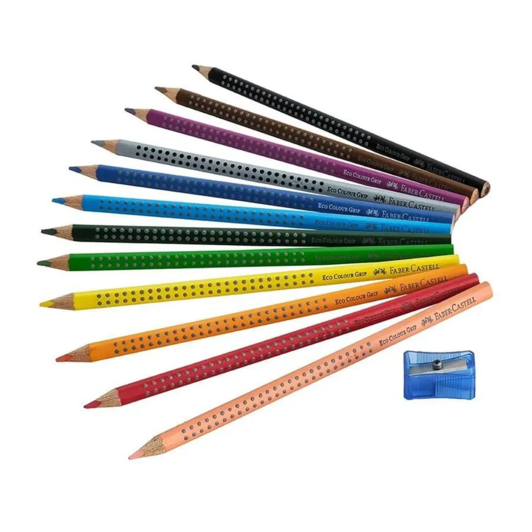 Lapices de Colores Triangulares x12- Faber Castell