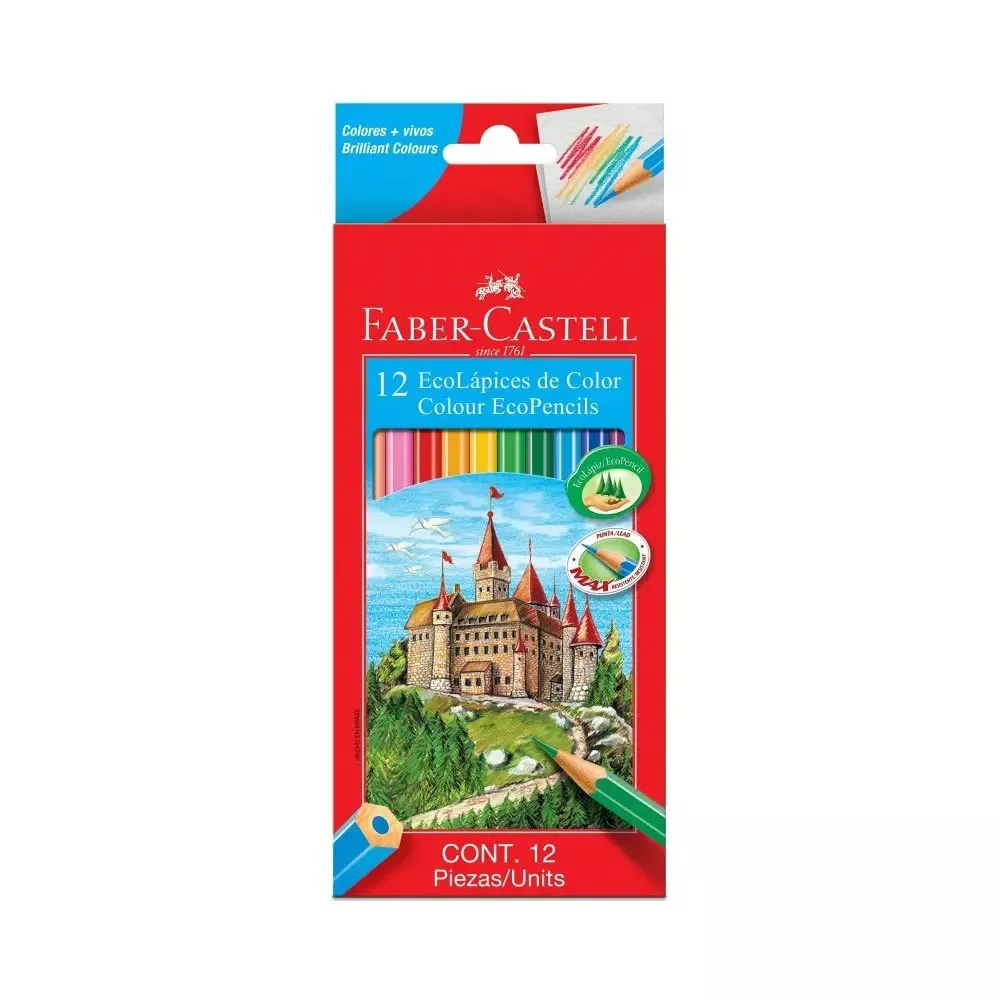 Lapices de Colores x12 - Faber Castell