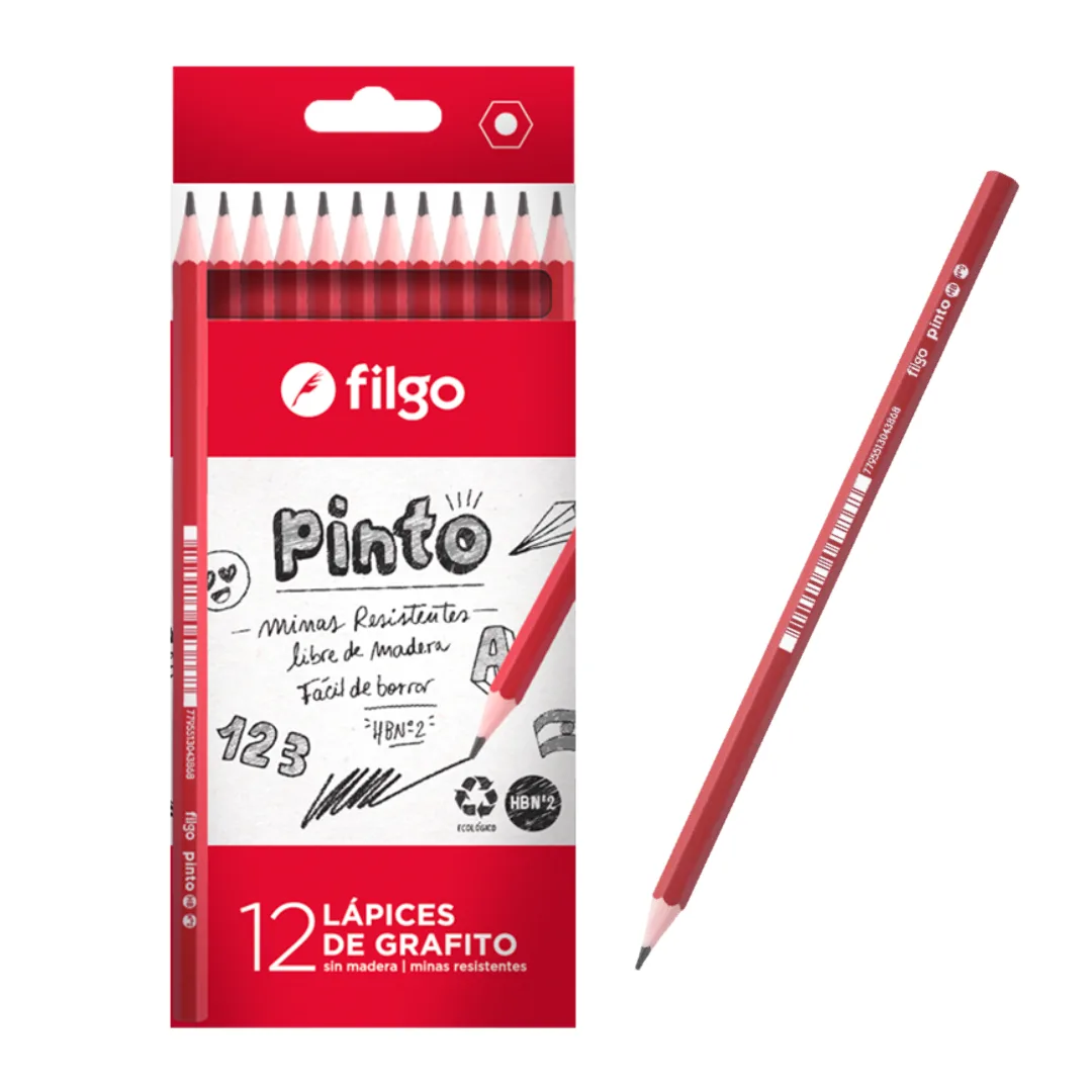 Lapiz de Grafito HB 2 - Filgo