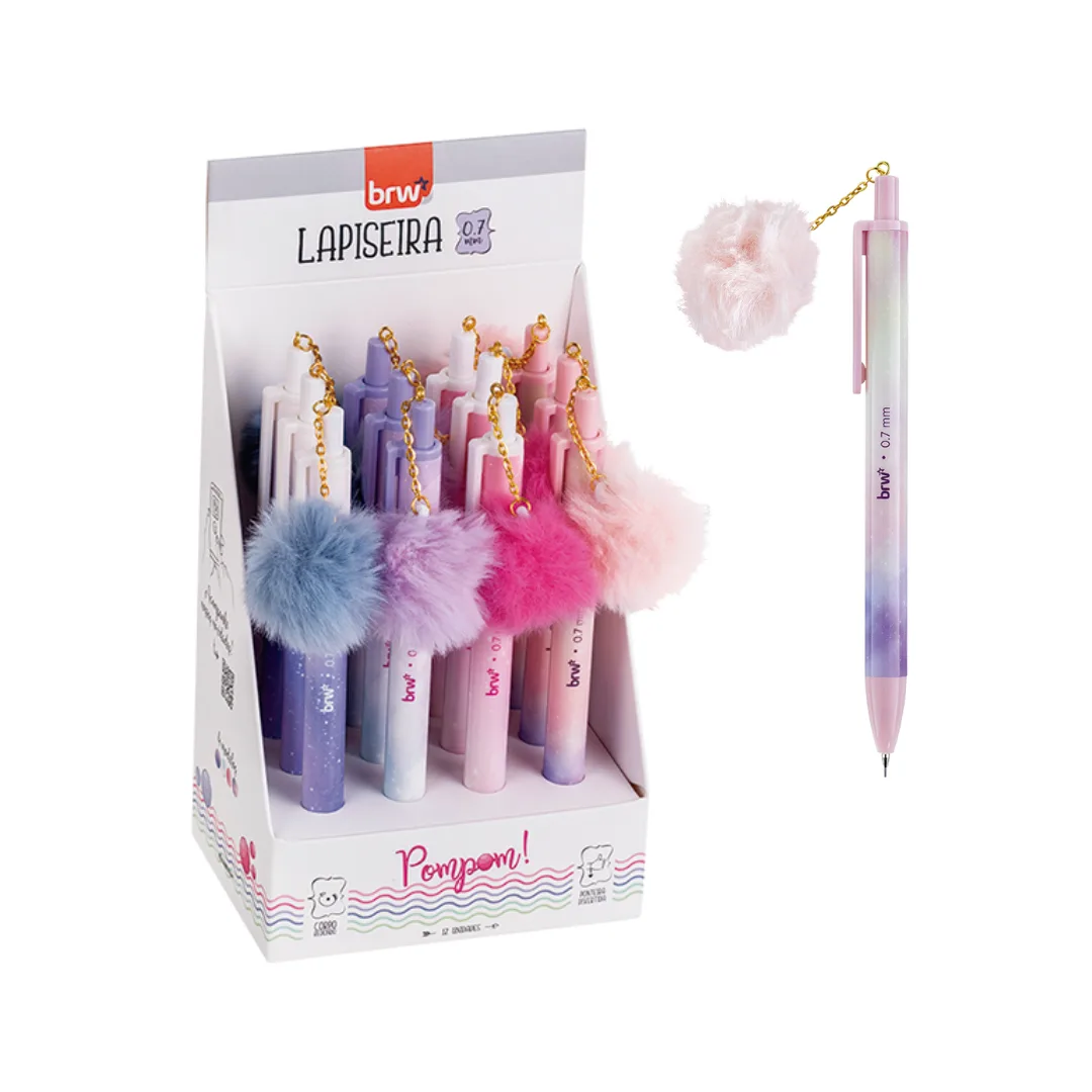 Lapiz Mecanico 0.7 Pompom - BRW Portaminas