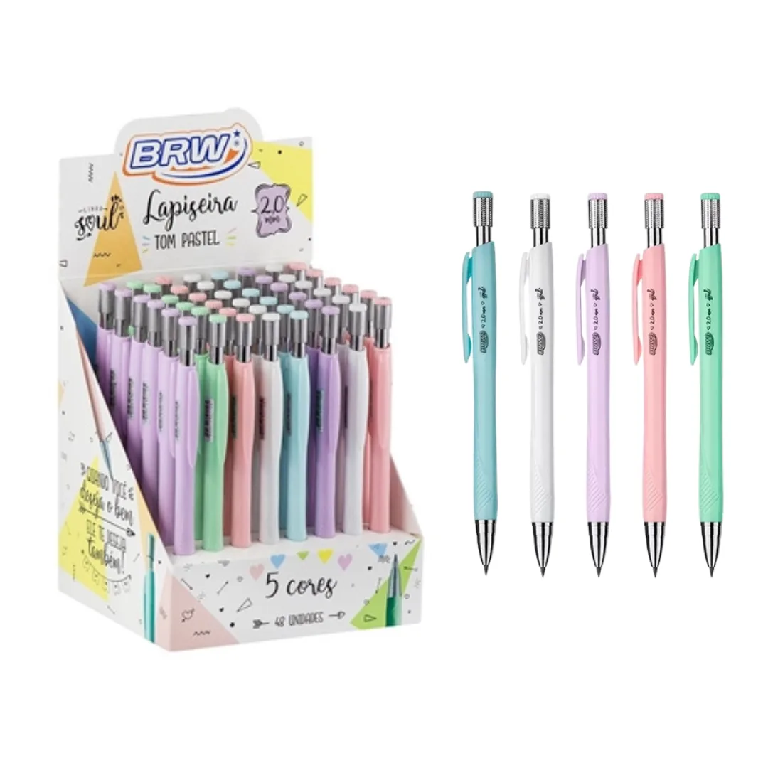 Lapiz Mecanico 2.0 Pasteles - BRW Portaminas