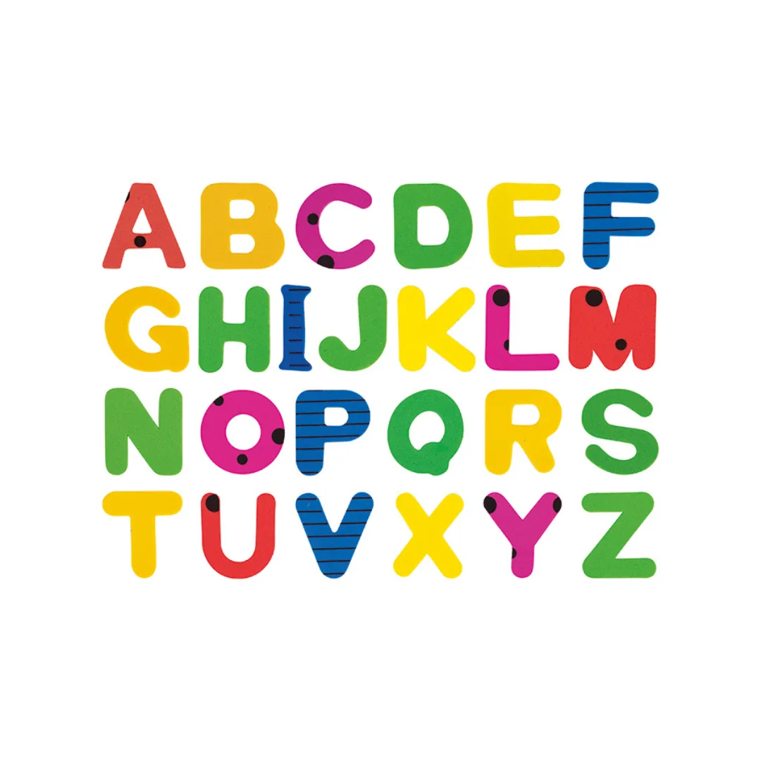 Letras Adhesivas de Goma Eva - 100 unidades 2