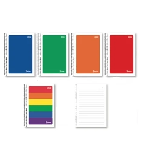 Libreta 96 hojas con espiral - Ilustra