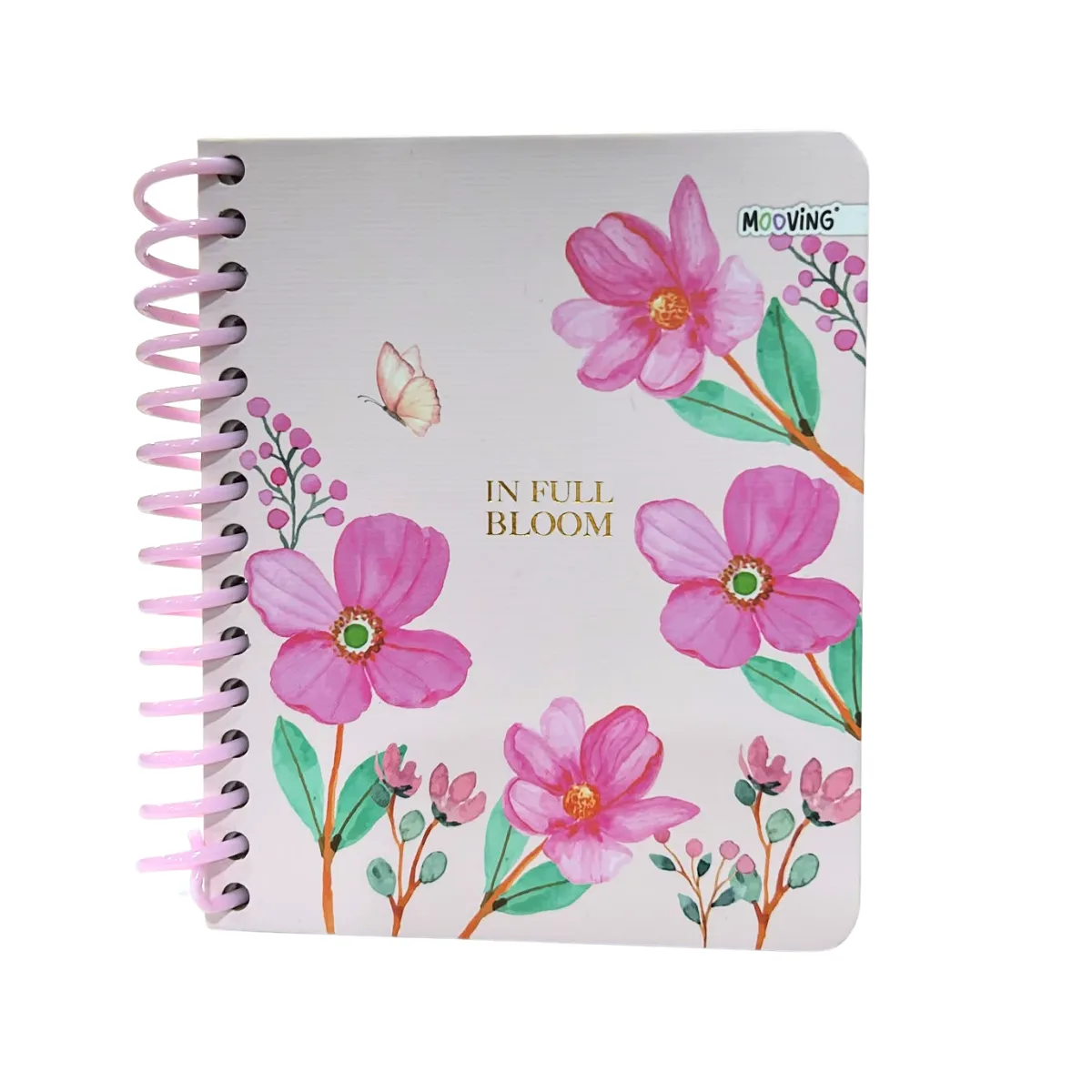 Libreta A6 Garden Rosa - Mooving