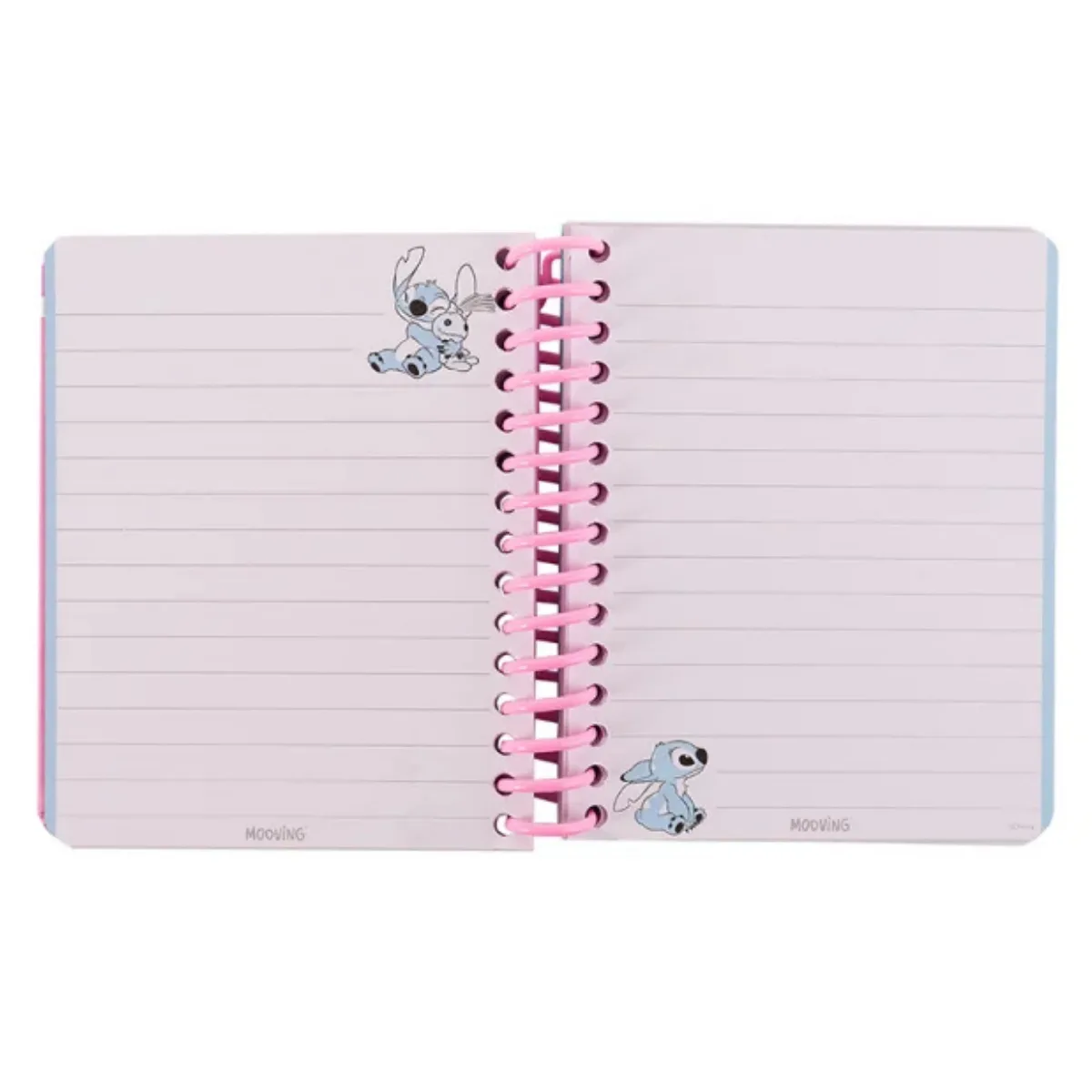 Libreta A6 Stitch - Mooving