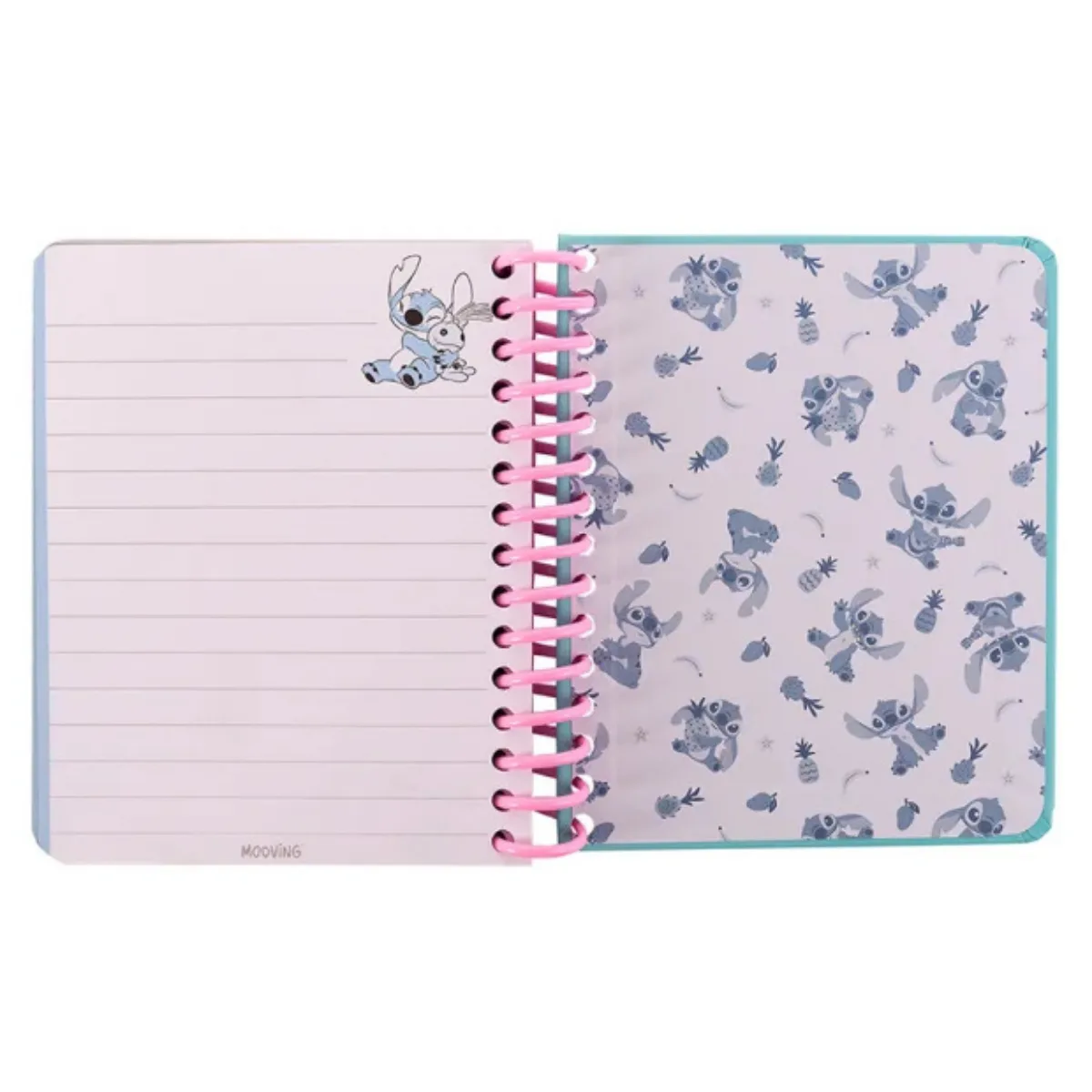 Libreta A6 Stitch - Mooving
