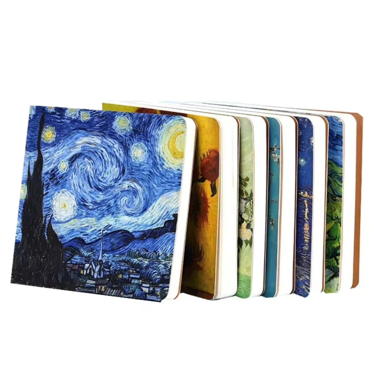 Libreta Cosida Sketchbook 14x14 cm - Van Gogh