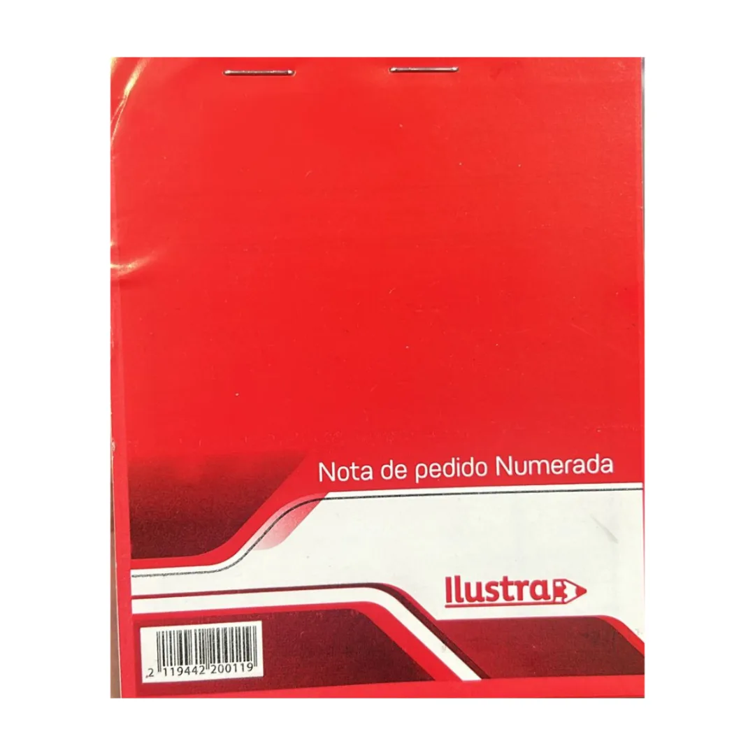 Libreta Nota de Pedidos Numerada