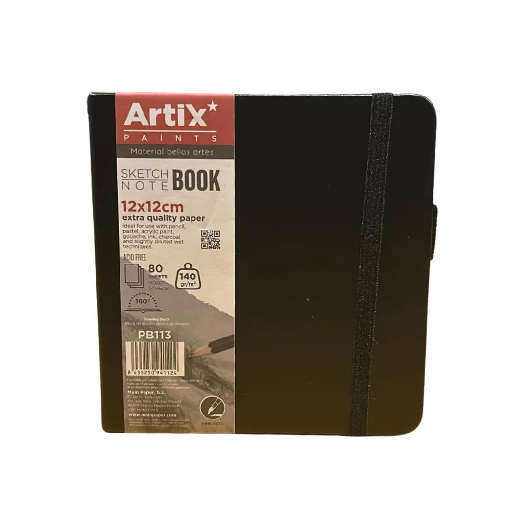 Libreta Sketchbook Negra