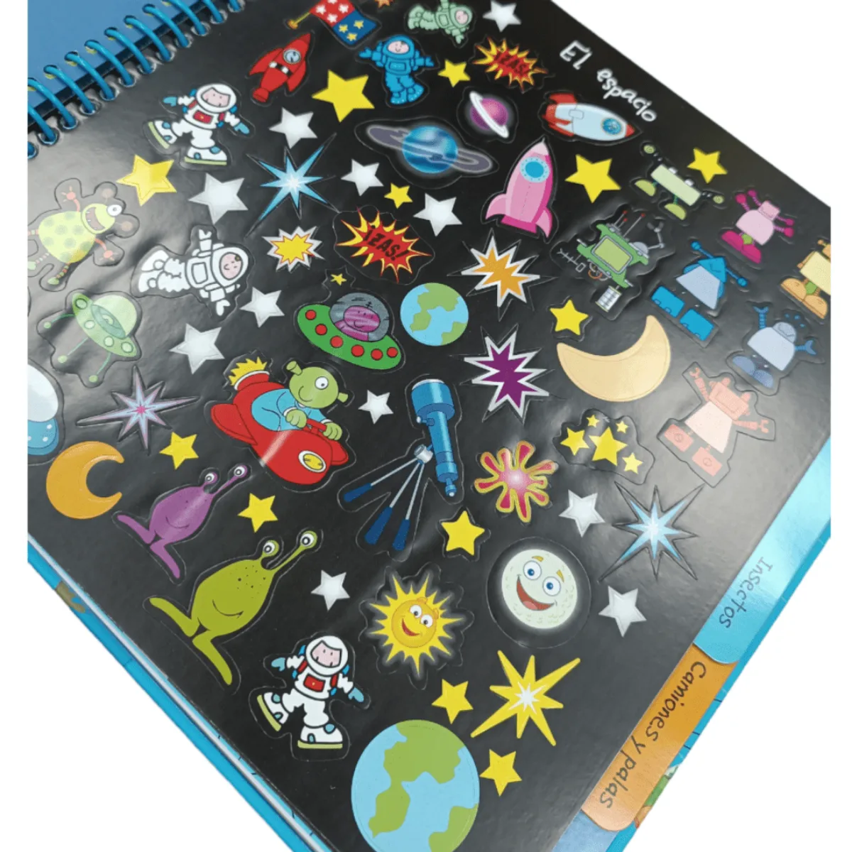 Libro 100 dibujos para niños con Stickers 3