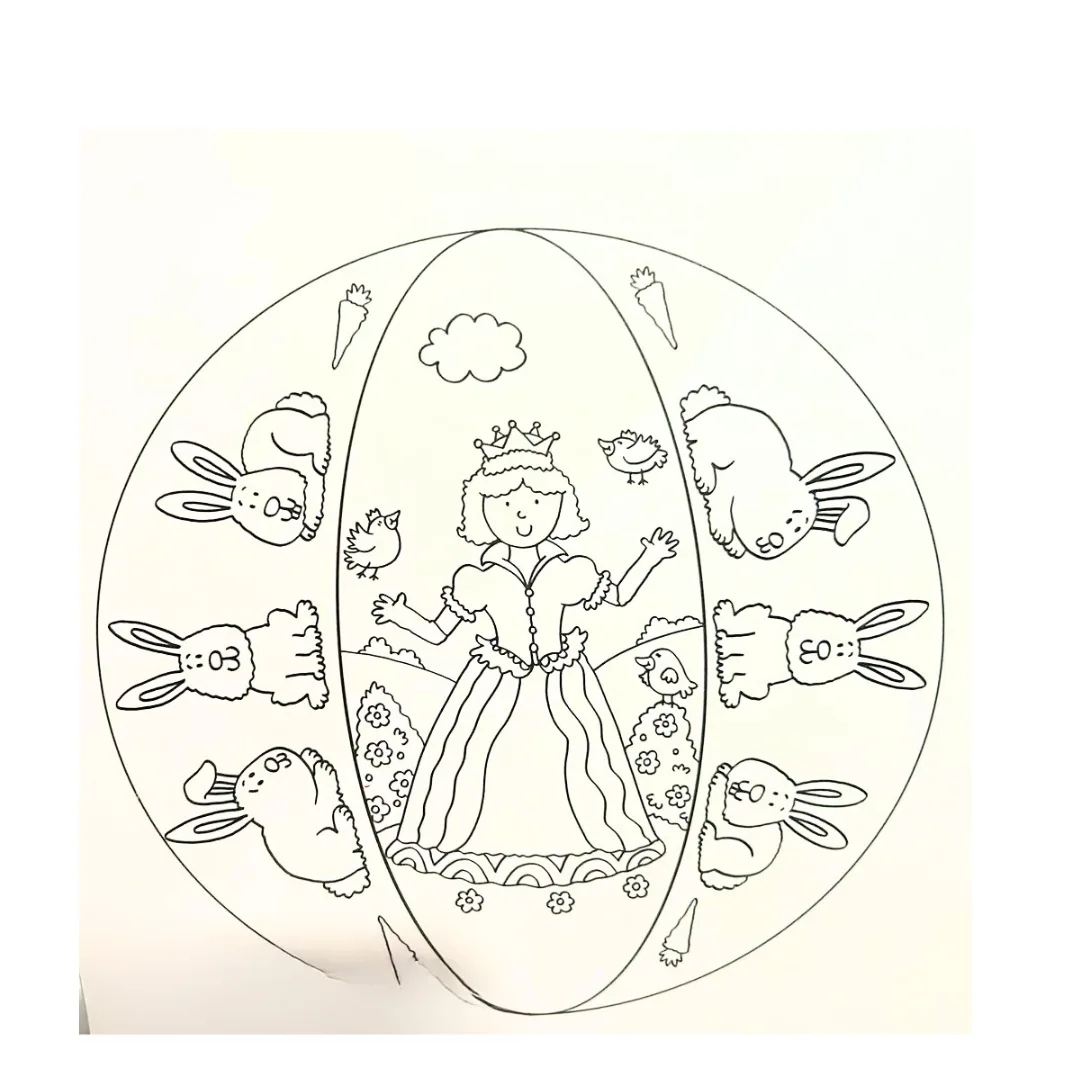 Libro 100 Mandalas Princesas 3