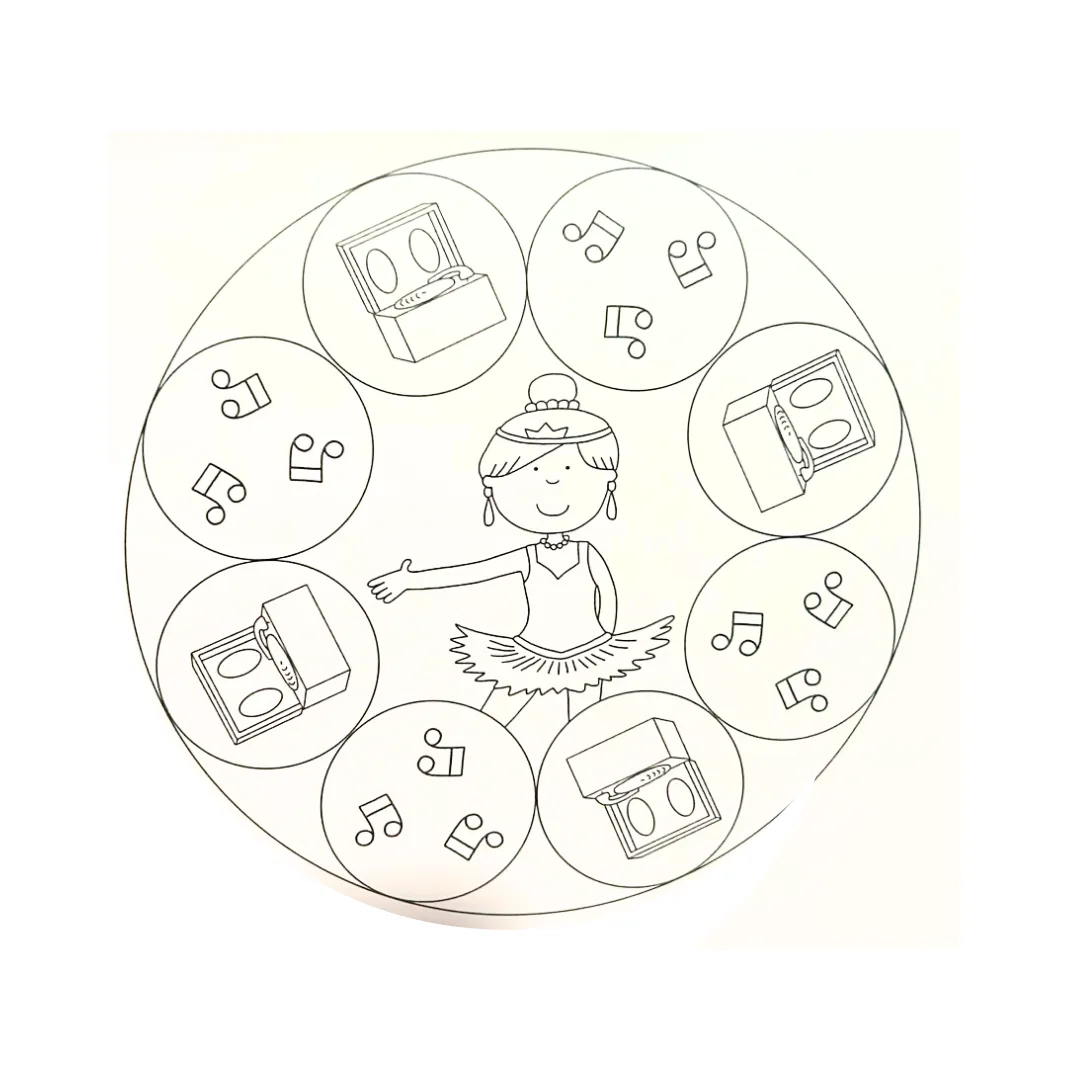 Libro 100 Mandalas Princesas 4