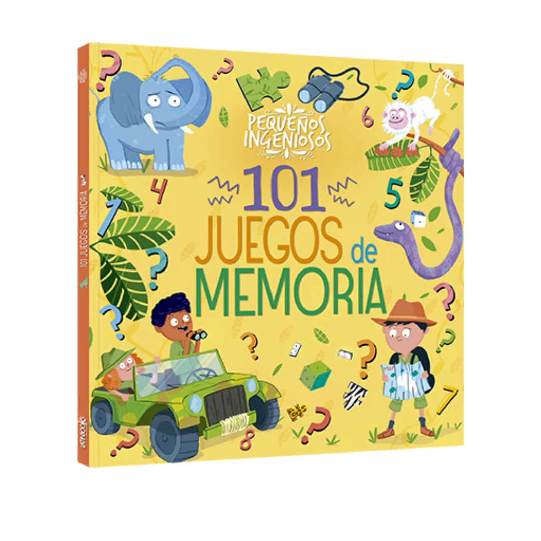 Libro 101 Juegos de Memoria