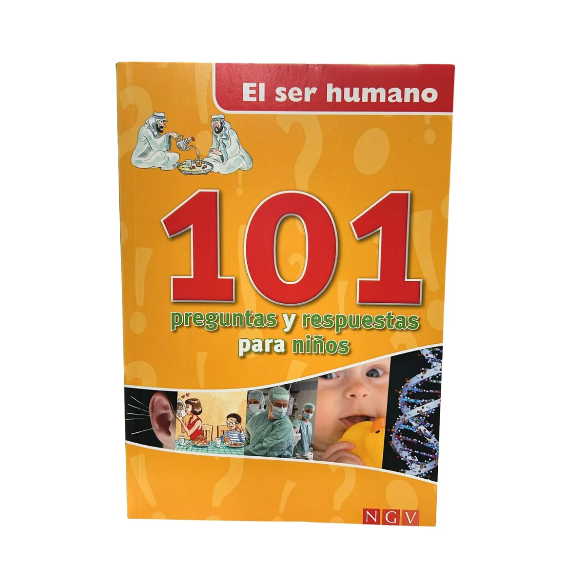 Libro 101 Preguntas y Respuestas para niños - El Ser Humano