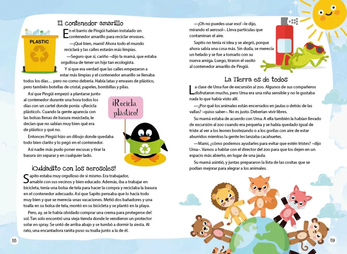 Libro 365 Cuentos con Valores 3