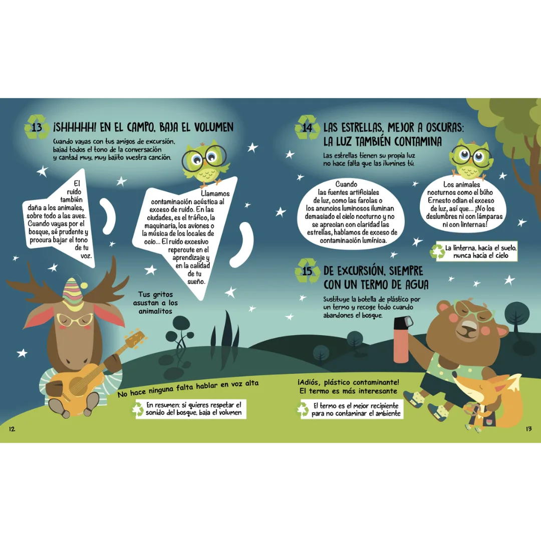Libro 50 Ecogestos Para Salvar La Naturaleza - Libsa