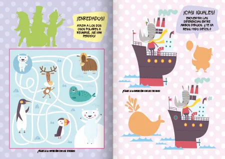 Libro Actijuegos con Stickers