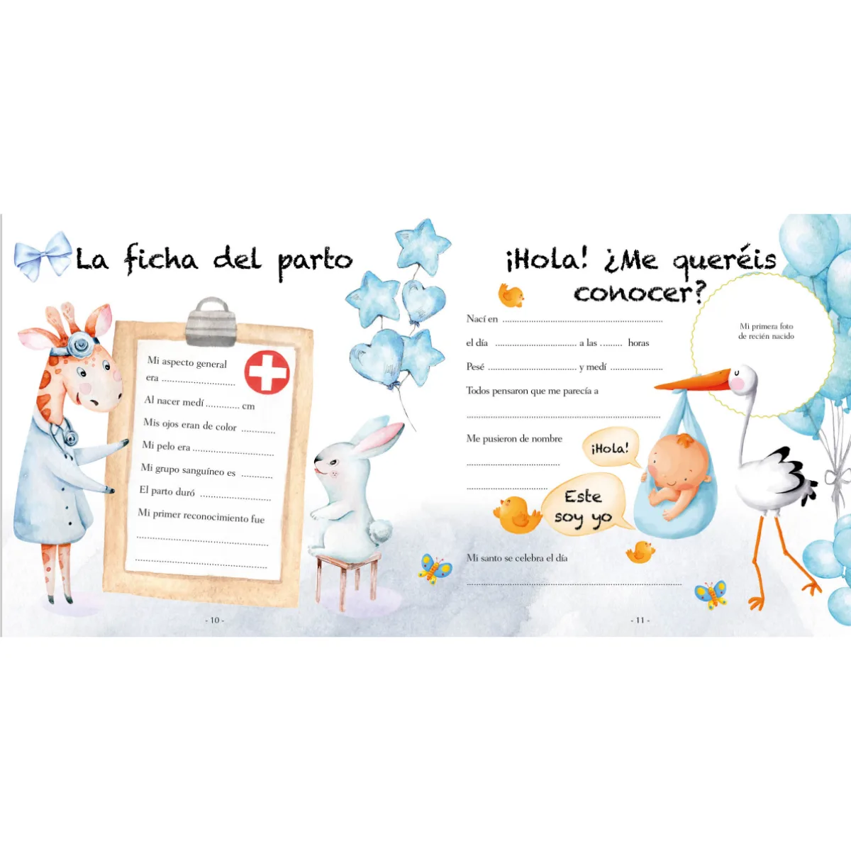 Libro Album del Bebe - Niño 5