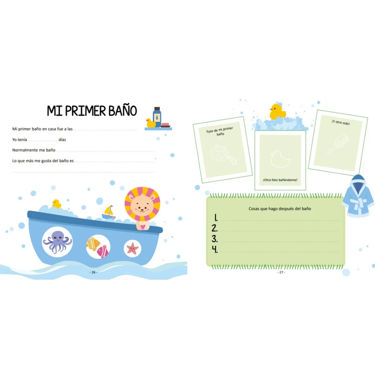 Libro Album del Bebe 3