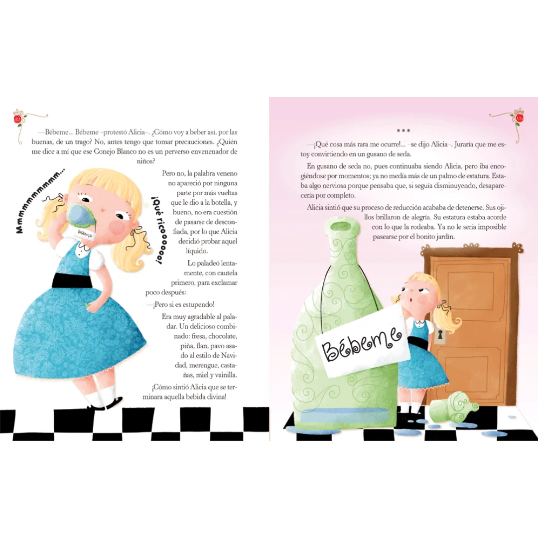 Libro Alicia en el Pais de las Maravillas