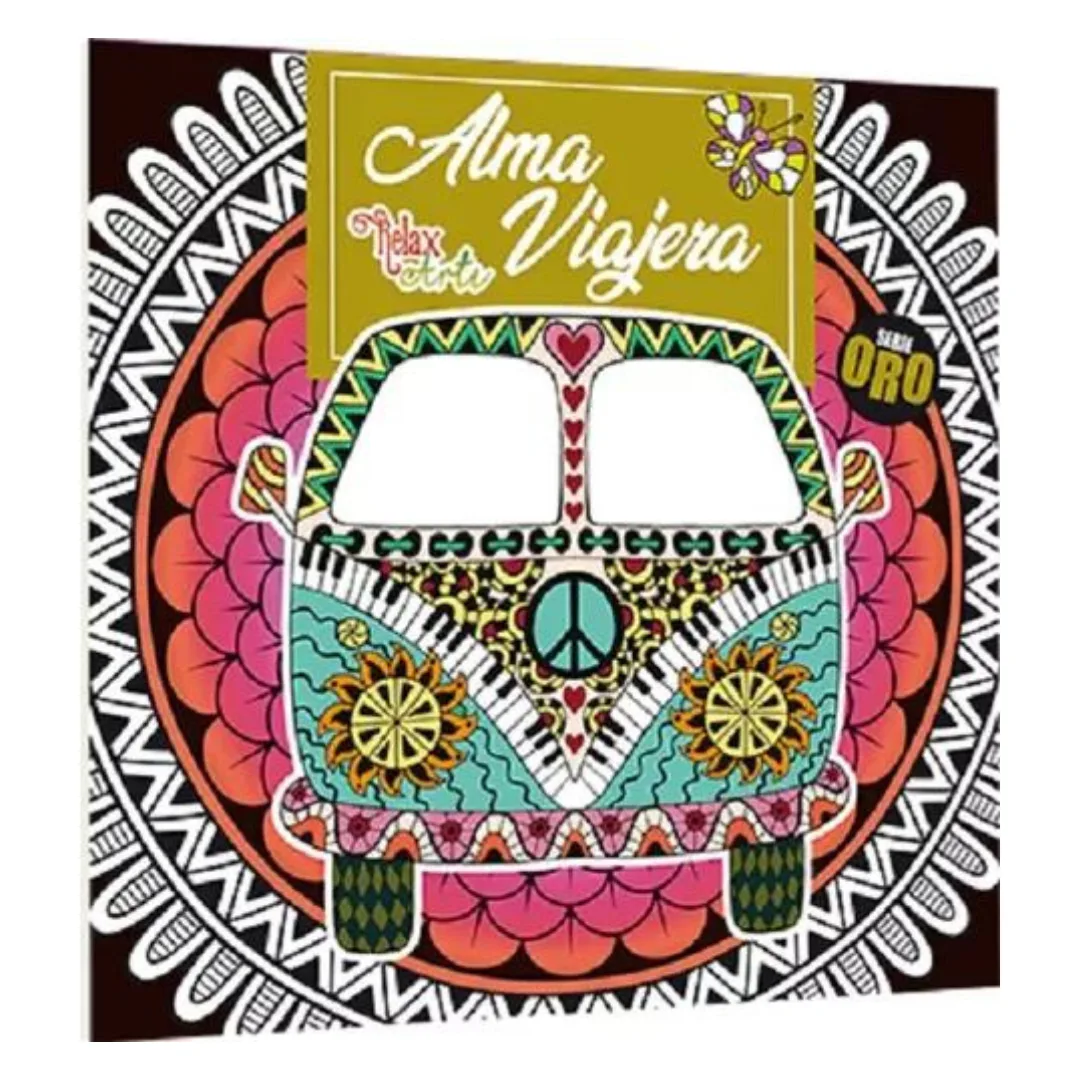 Libro Alma Viajera para pintar