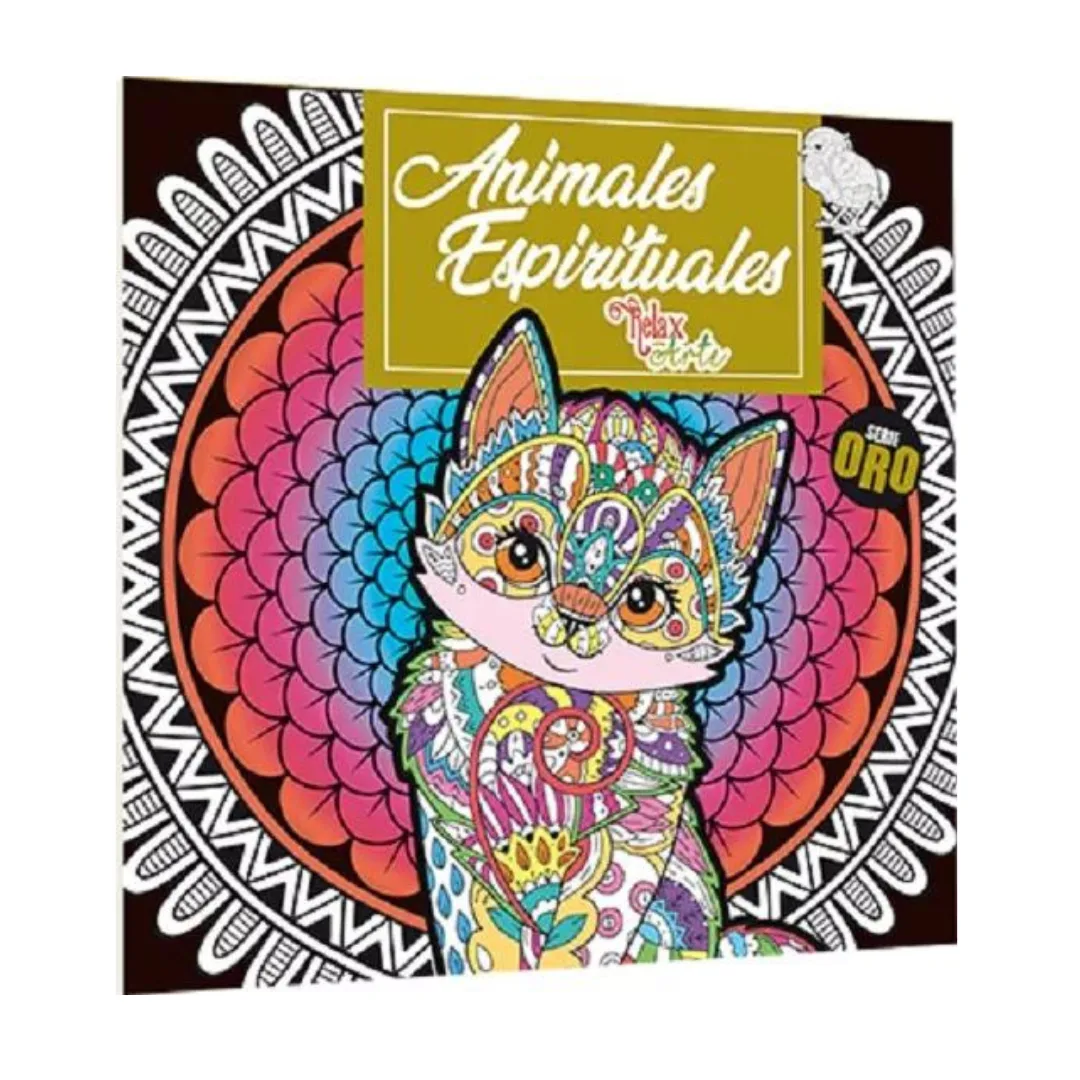 Libro Animales Espirituales para pintar
