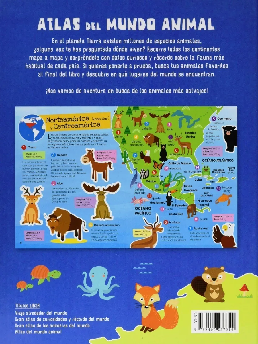 Libro Atlas Del Mundo Animal 2
